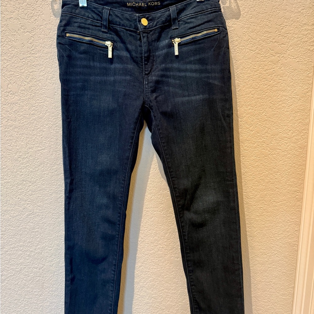 Michael Kors Women's Navy Skinny Jeans